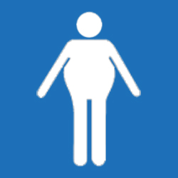 Símbolo da Pessoa Obesa