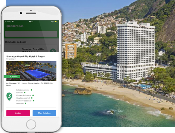 Acessibilidade Sheraton Grand Rio Hotel & Resort 