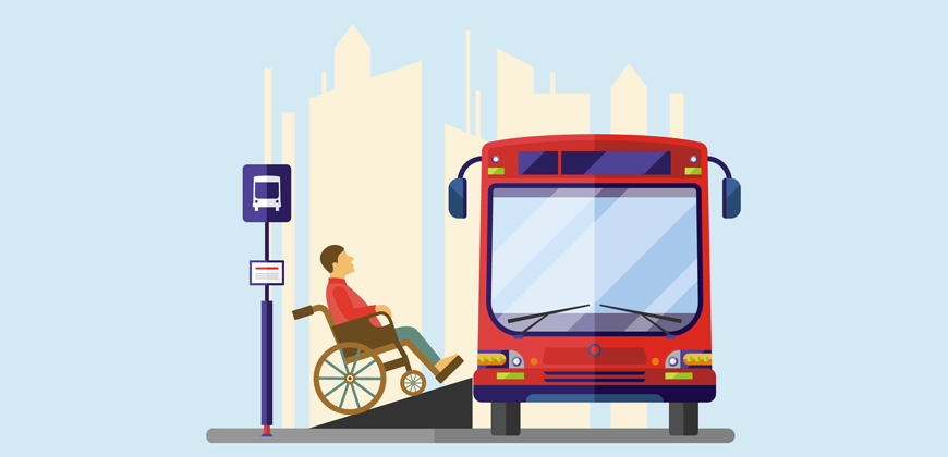 Lei estadual de 2019 traz segurança para pessoas com deficiência no transporte público