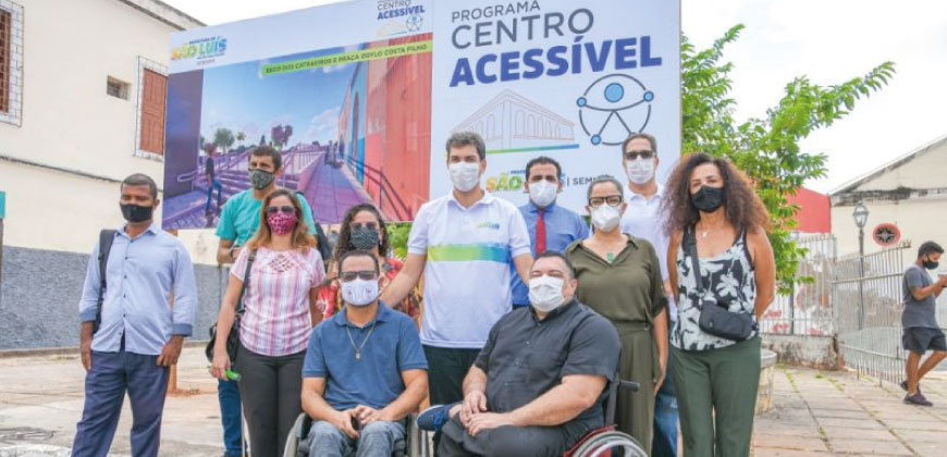 Maranhão lança programa ‘Centro Acessível’