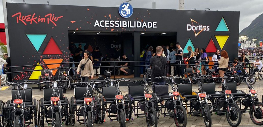 Rock in Rio, a cada ano, investe mais em acessibilidade