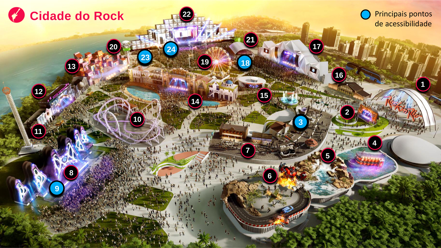 Rock in Rio investe em acessibilidade Guiaderodas