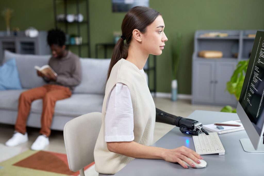 young girl with disability working with codes at h 2023 11 27 05 32 30 utc