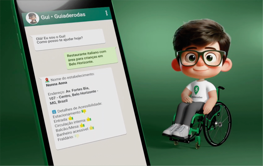 Assistente virtual da pessoa com deficiência "Gui do Guiaderodas" ganha nova versão com tecnologia avançada de IA ft1